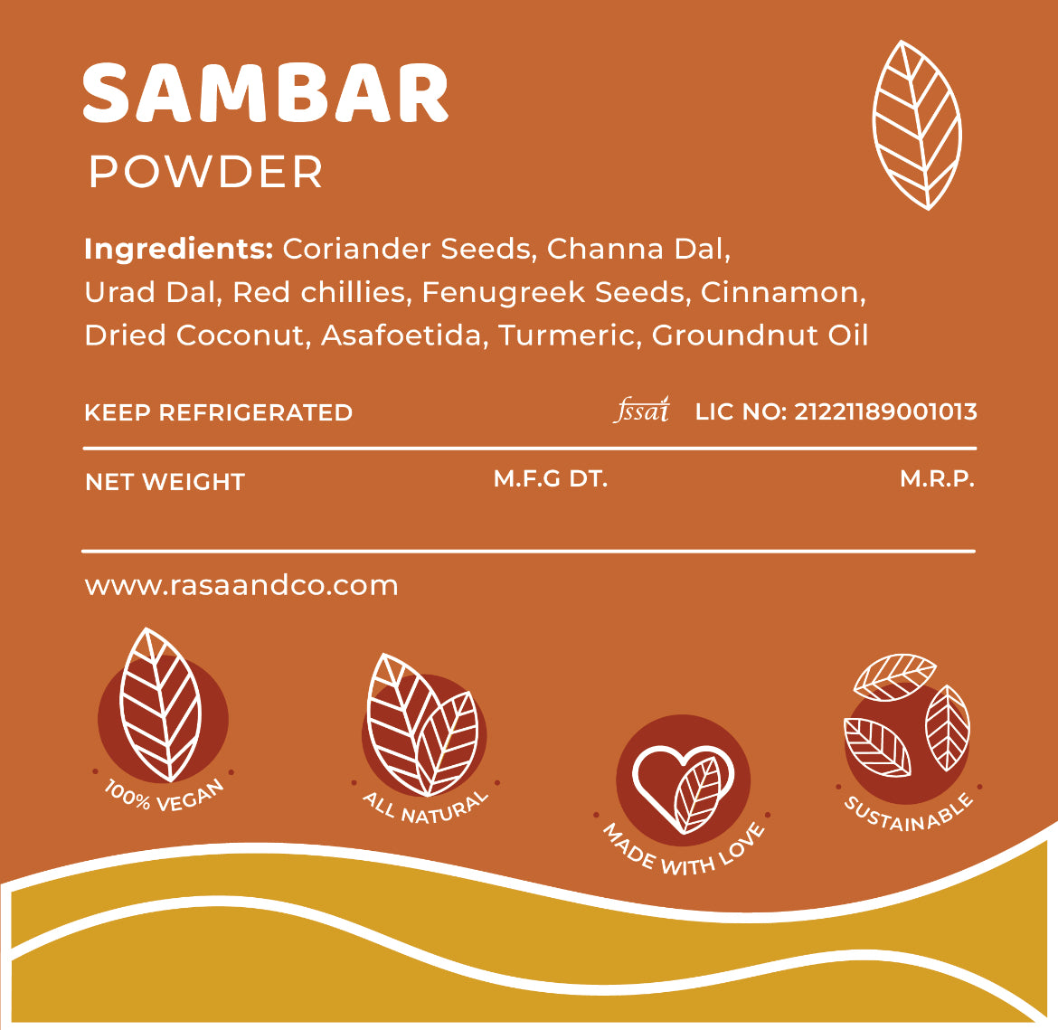 Sambar Powder