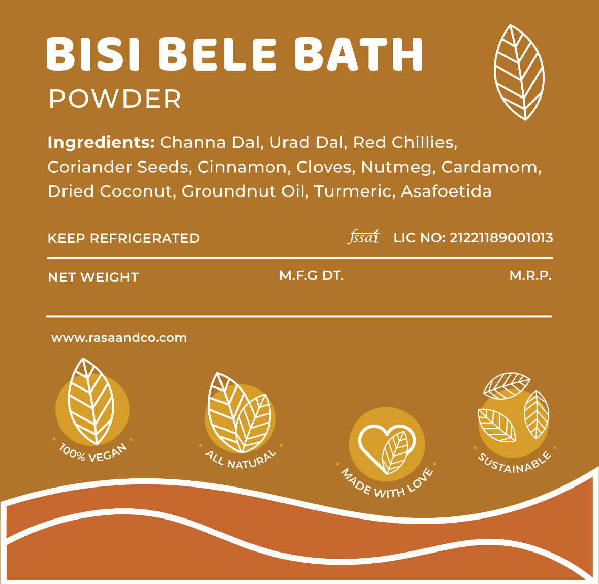 Bisi Bele Bath Powder